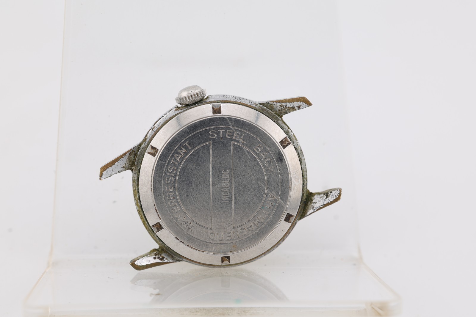 DELAWARE PERMA SPRING 17j CAL. 1187/94 WRIST WATCH, 32.4mm 15mm LUG, RUNS (M10)