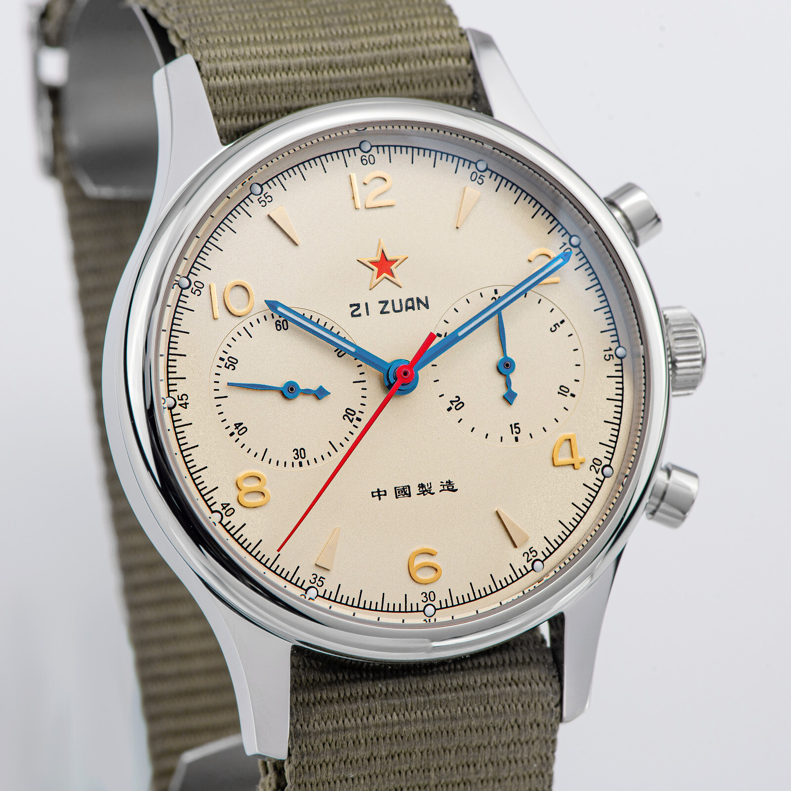 SEAGULL 1963 40mm 2024 Sapphire Upgrade Mechanical Chronograph watch SU1963RD40N