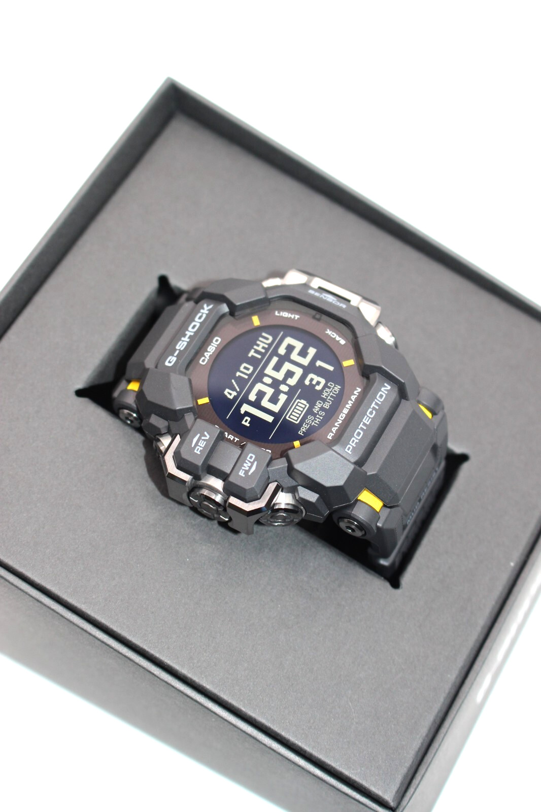 CASIO G-SHOCK MASTER OF G Rangeman GPR-H1000-1JR Black Men’s Watch New in Box