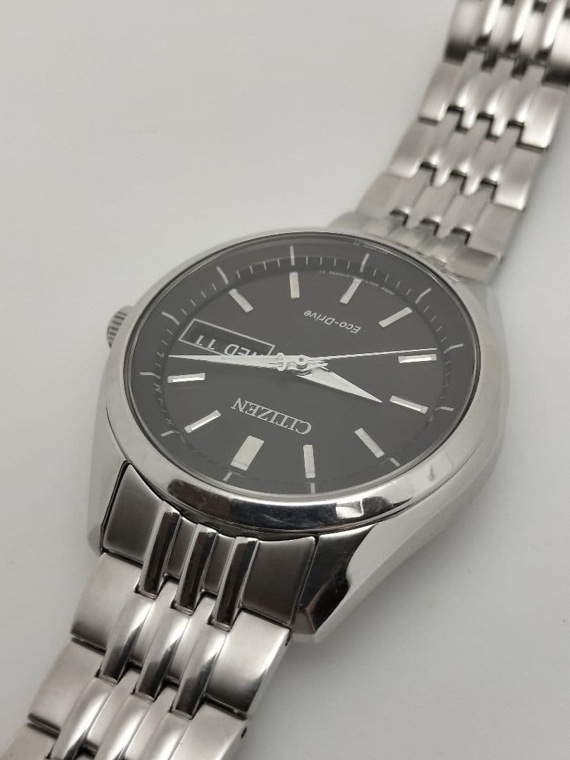 Citizen H100 Solar Radio Wave Watch wrist 18.3cm/7.2in