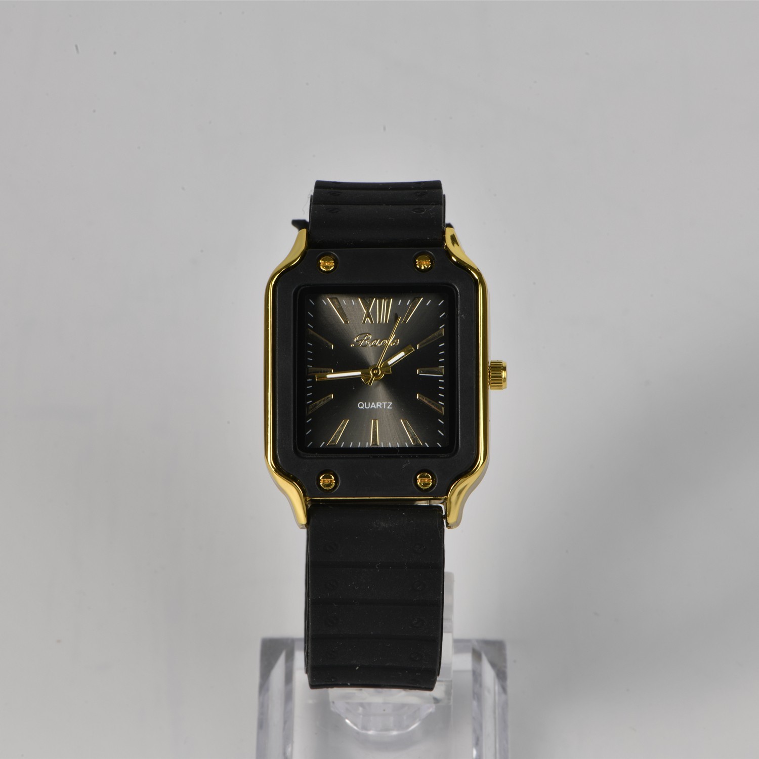 Modern Black Men Sport Watch Quartz Analog Wristwatches Casual Business Watches