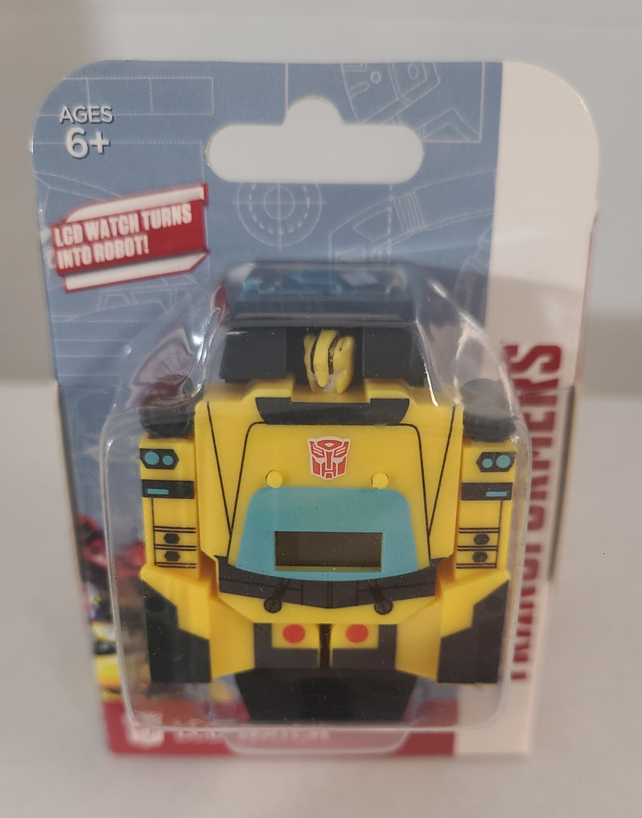 Transformers LCD Watch RID Animated Bumblebee Converts to Robot Figure 2018 New