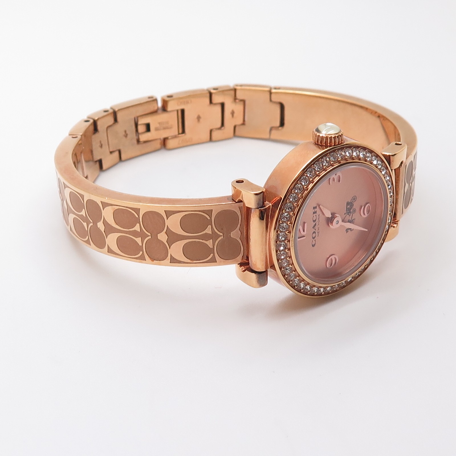 Coach Madison Fashion Japanese Quartz (Battery-Powered) Rose Gold Dial Women’s