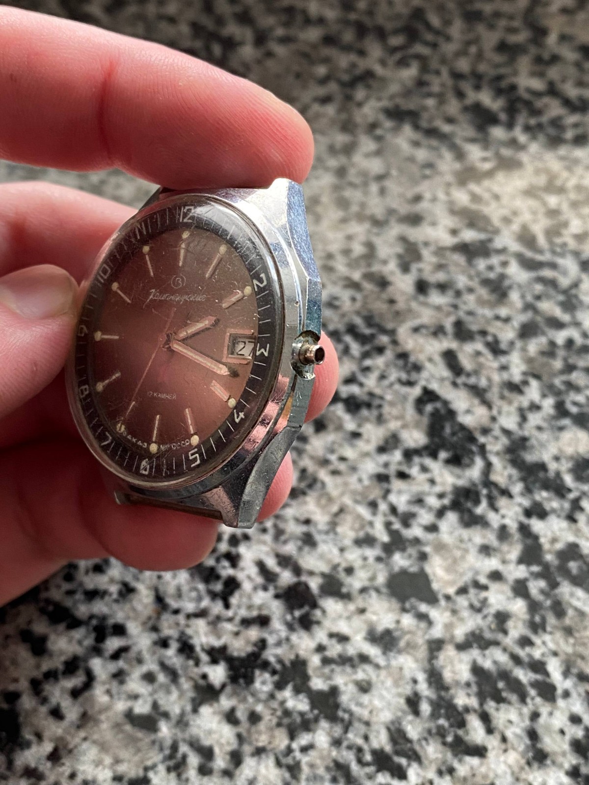 Vintage Komandirskie watch Soviet Komander USSR Mechanical Wristwach Rare watch