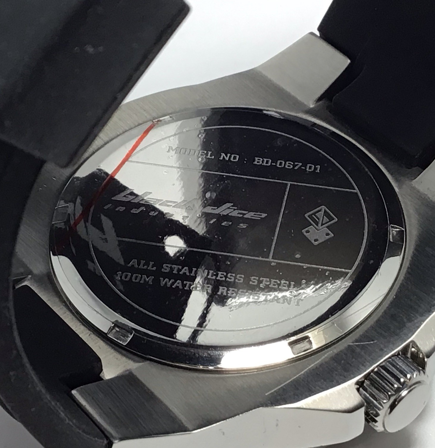 Black Dice Men’s Watch – 5ATM