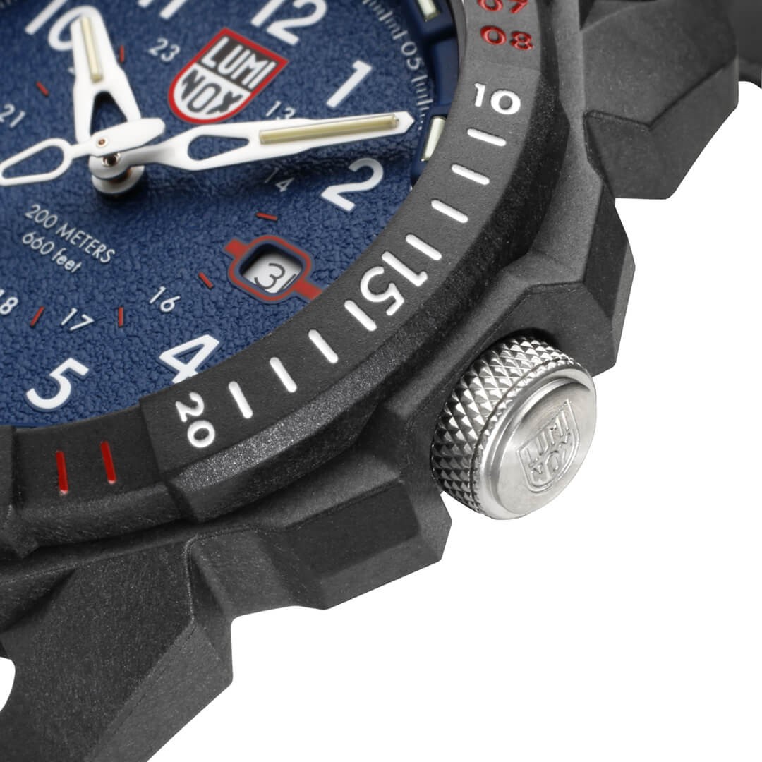 Luminox Men’s Watch ICE-SAR Arctic Navy Swiss Dive Black Case Blue Dial 1003.ICE