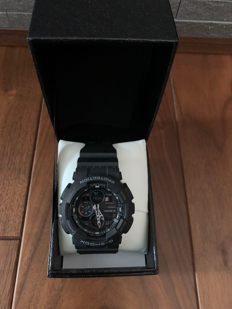 GA-140 G-Shock 5612 Black Resin Men’s Watch Used G206
