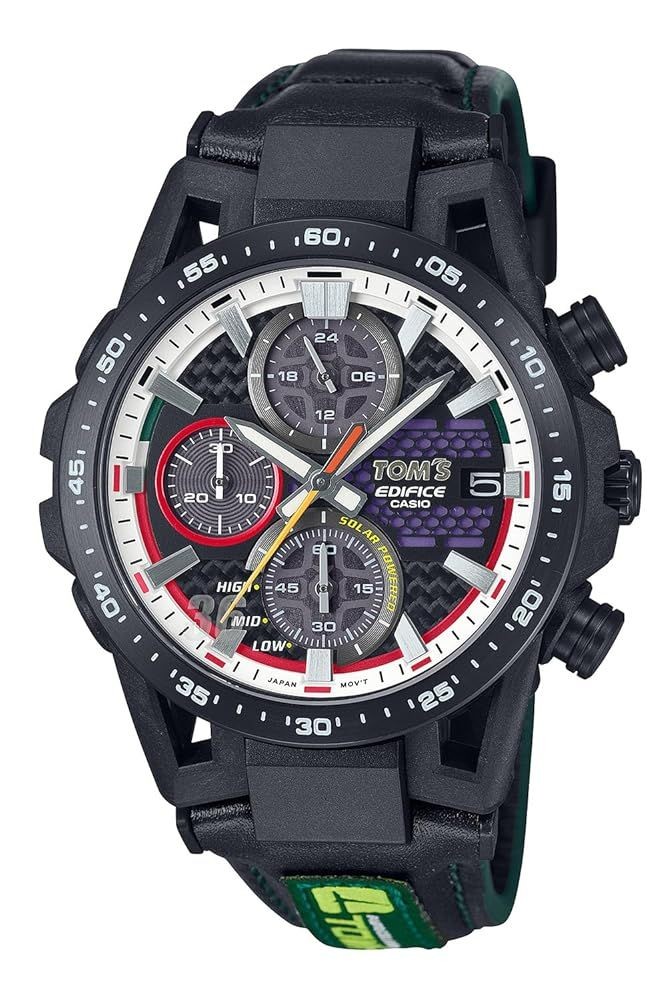 CASIO Edifice Watch SOSPENSIONE Solar Charging Sapphire Glass EFS S640