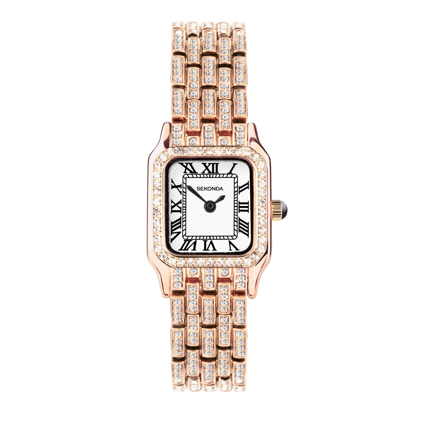 Sekonda Rose Gold Monica Classic Cocktail Womens 22mm Analogue Watch