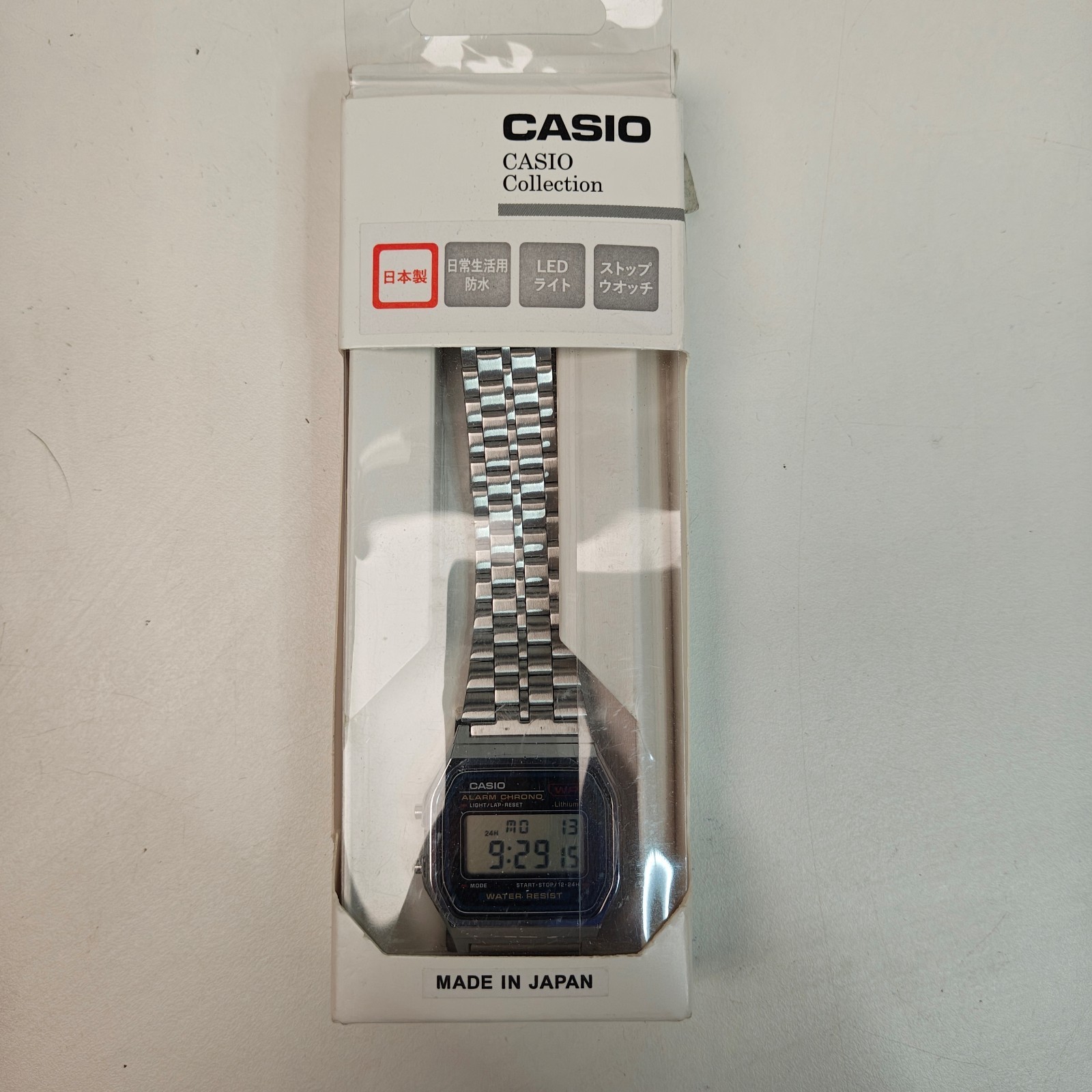 Casio A159WA-N1JH Classic Digital Watch Silver MADE IN JAPAN – New Open Box