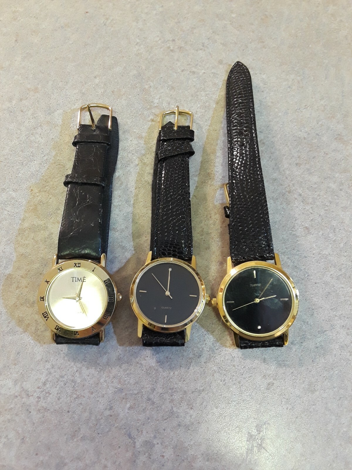 Lot of 3 Watches 1 Time and 2 no brand