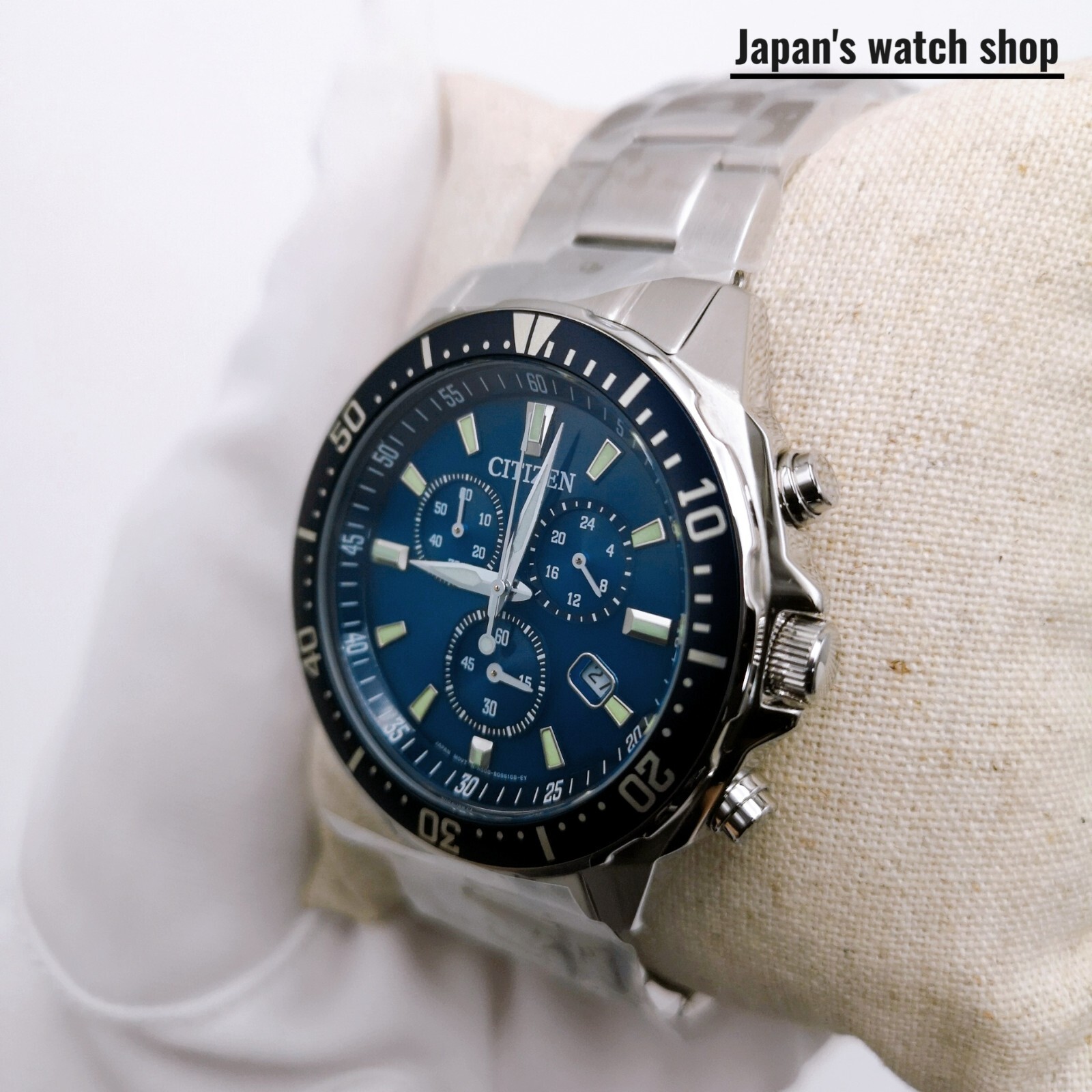 CITIZEN Citizen Collection Eco-Drive VO10-6772F Blue Men’s Watch New in Box