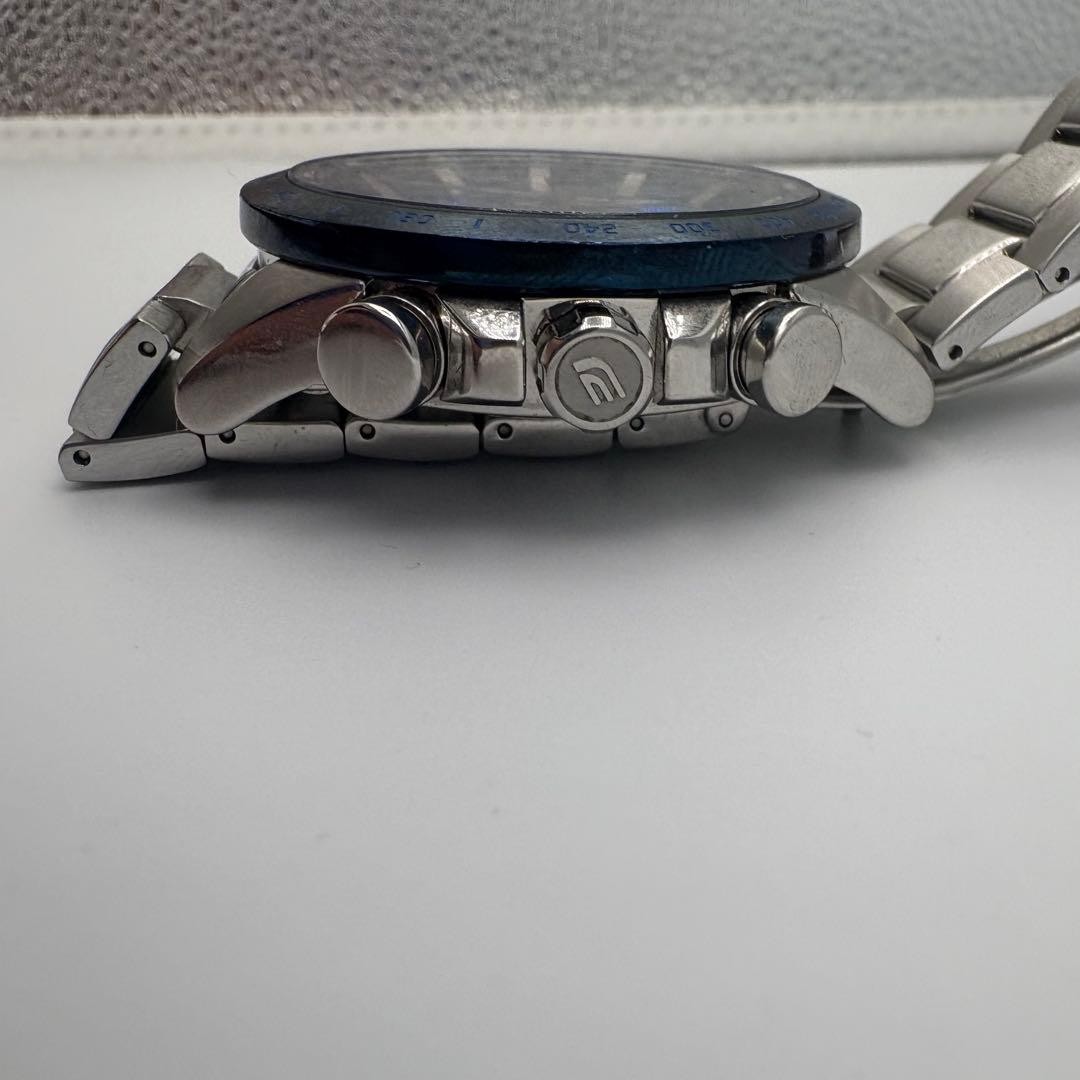 CASIO EDIFICE Analog Watch Silver Blue Men’s