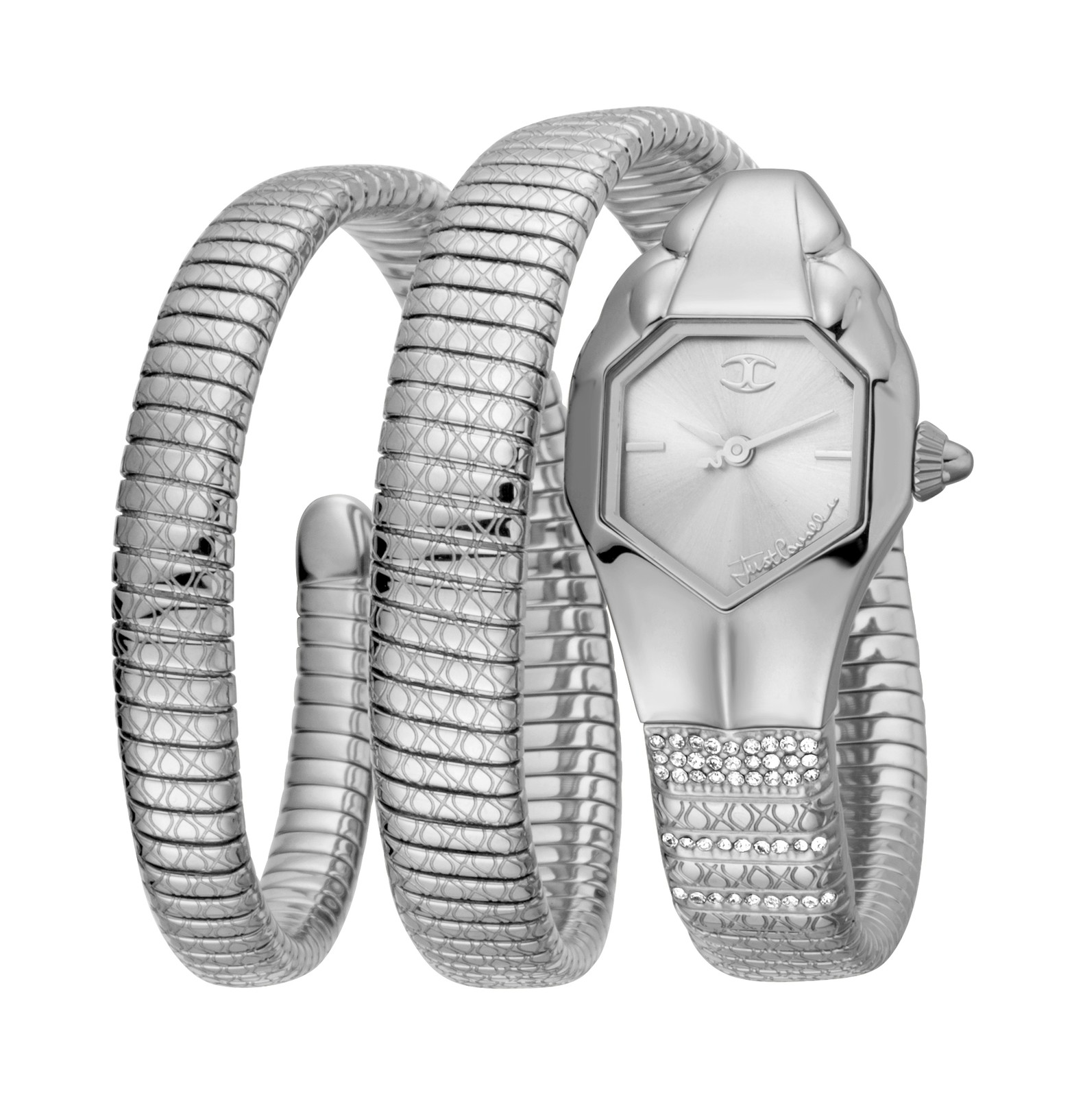 Just Cavalli Women’s Glam Snake 22mm Quartz Watch JC1L112M0015