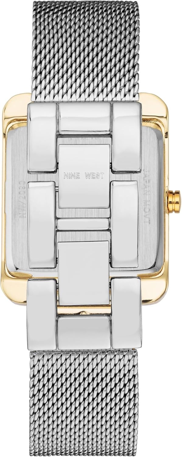 Fashionable Women’s Silver Mesh Bracelet Watch – 29mm & Lightweight Design