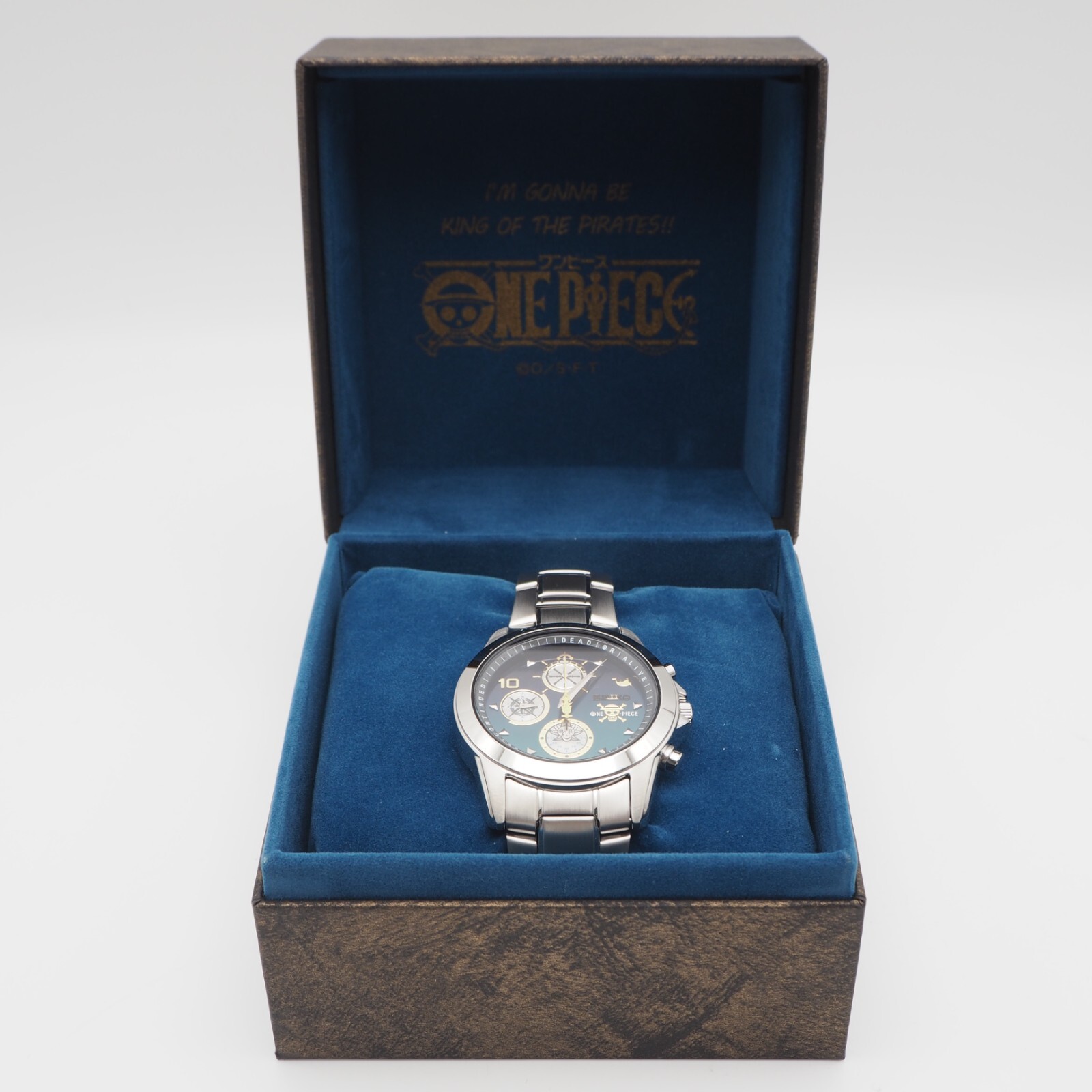 [N Mint w/Box Paper] Seiko ONE PIECE 1000 LOGS ANNIVERSARY Watch 1DayShip
