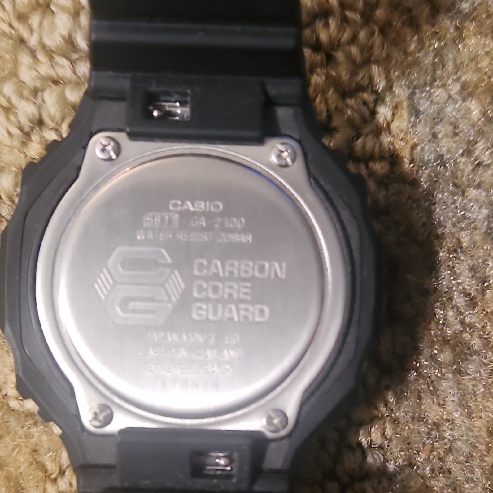 Casio G-SHOCK GA-2100 Men’s Analog-Digital Shock-Resistant Quartz 200m 45mm