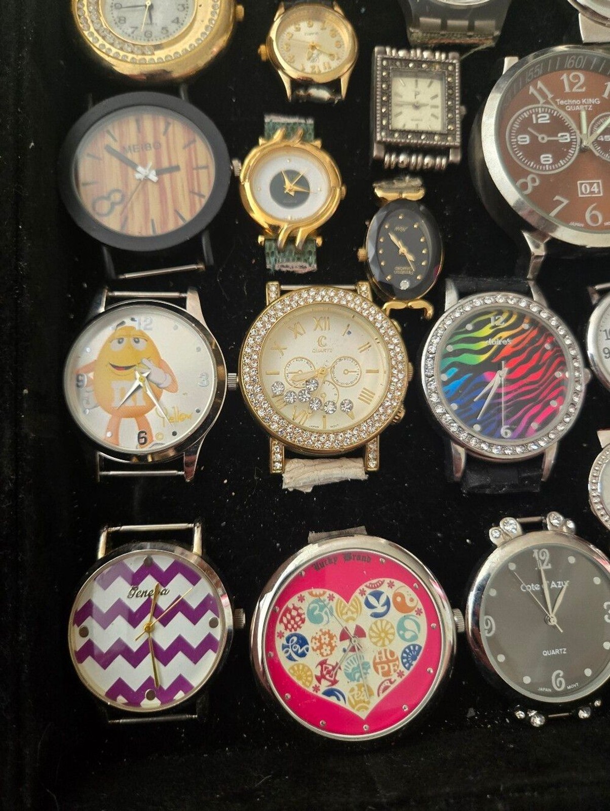 Watch Parts Craft Repair Broken Repurpose Vintage Fair Condition As Is Lot 2C