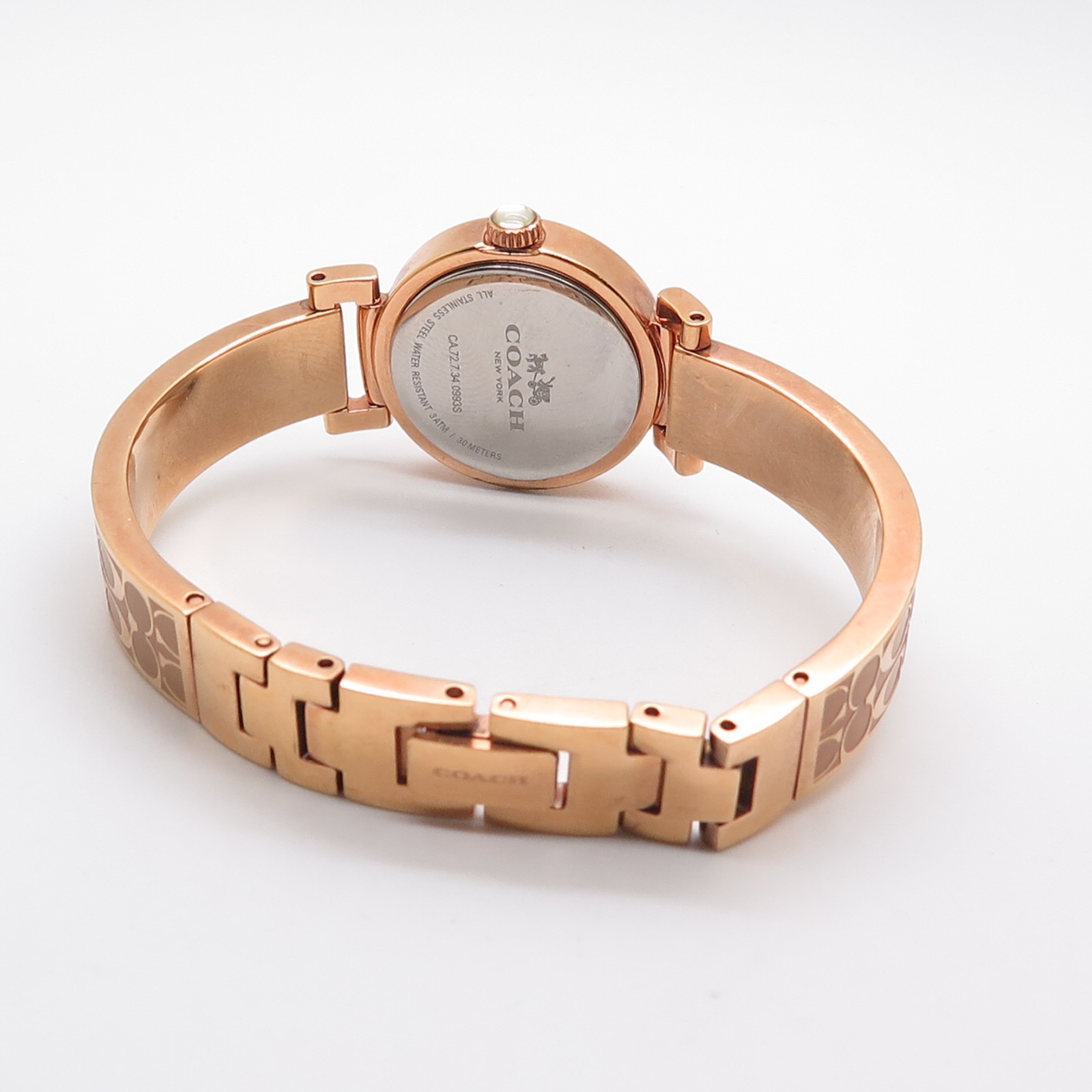 Coach Madison Fashion Japanese Quartz (Battery-Powered) Rose Gold Dial Women’s
