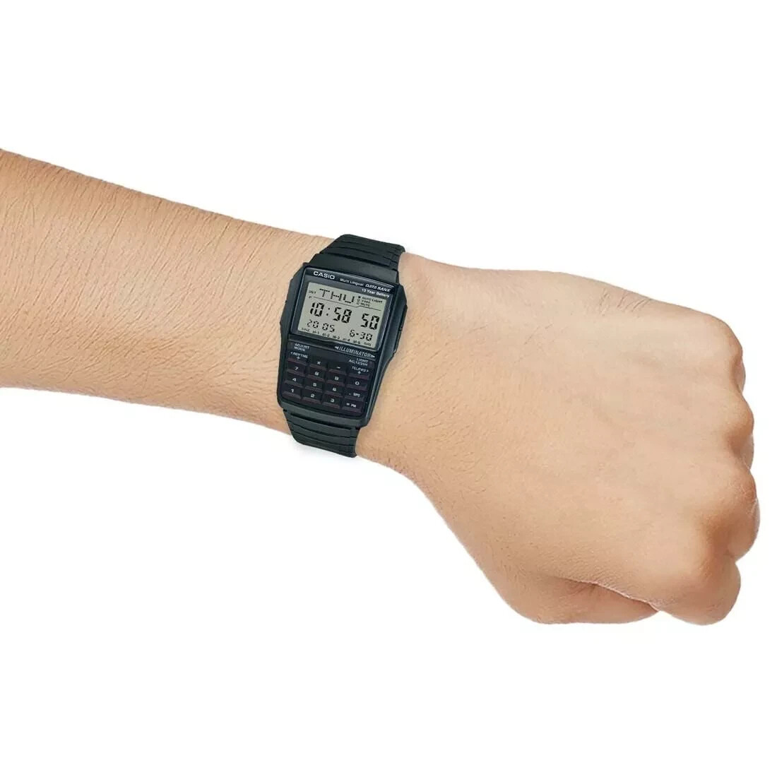 Casio Digital Data Bank 5 Alarm Multi-Lingual DBC-32-1ADF DBC-32-1A Men’s Watch