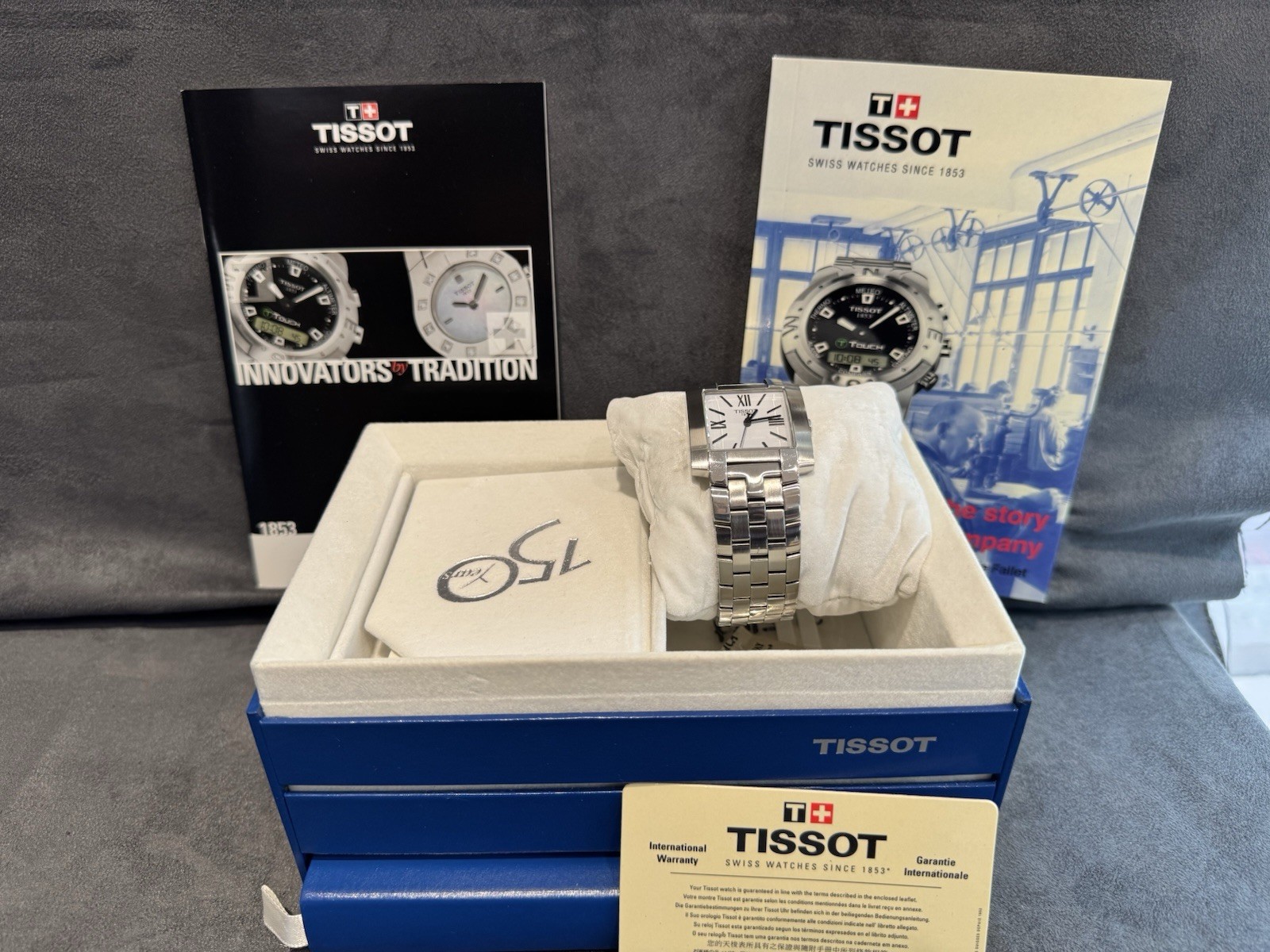 Tissot 1853 T-trend L860/960k Men’s Watch Box & Papers