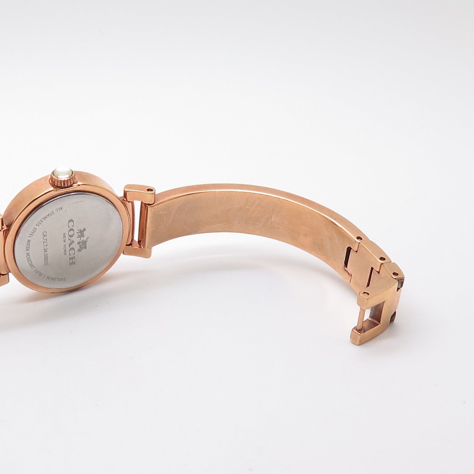 Coach Madison Fashion Japanese Quartz (Battery-Powered) Rose Gold Dial Women’s