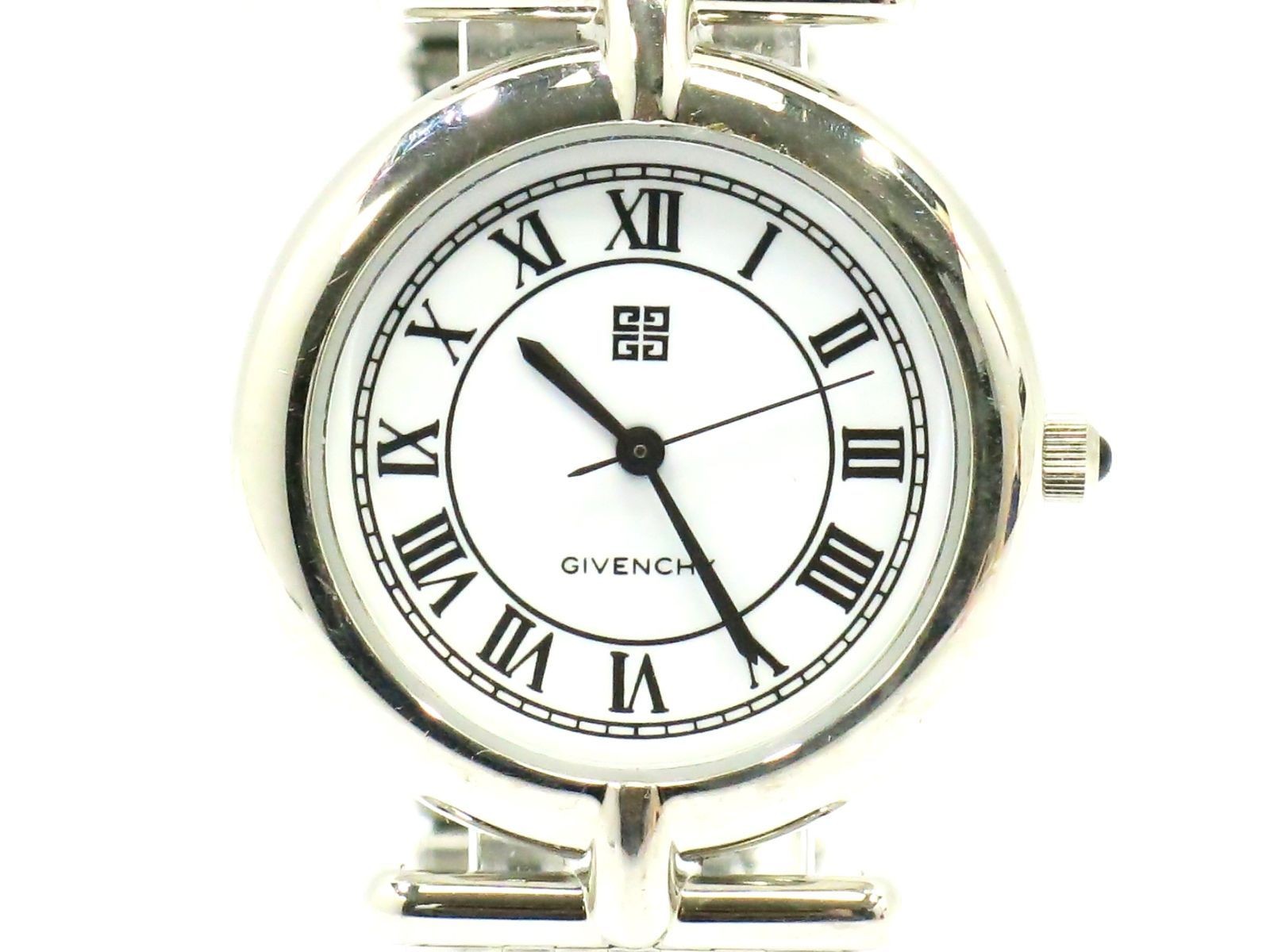 Givenchy Boys Quartz Round White Dial Watch 18715305