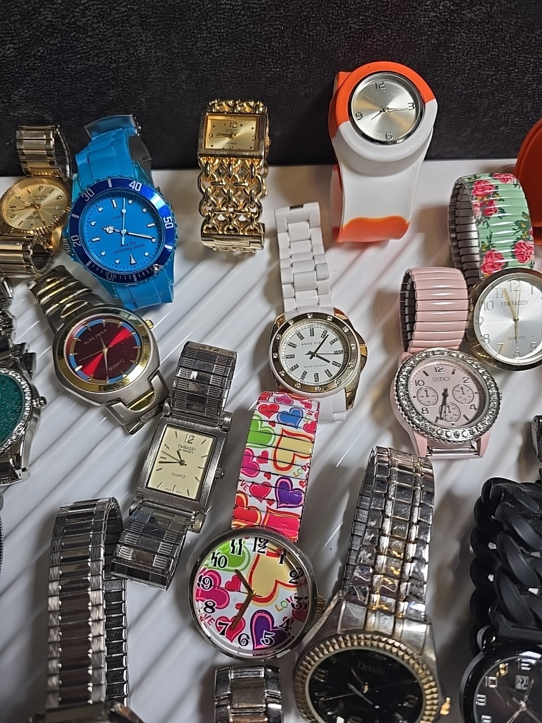 Mixed Lot of 39 Watches And Batteries Multiple Brands See Pictures