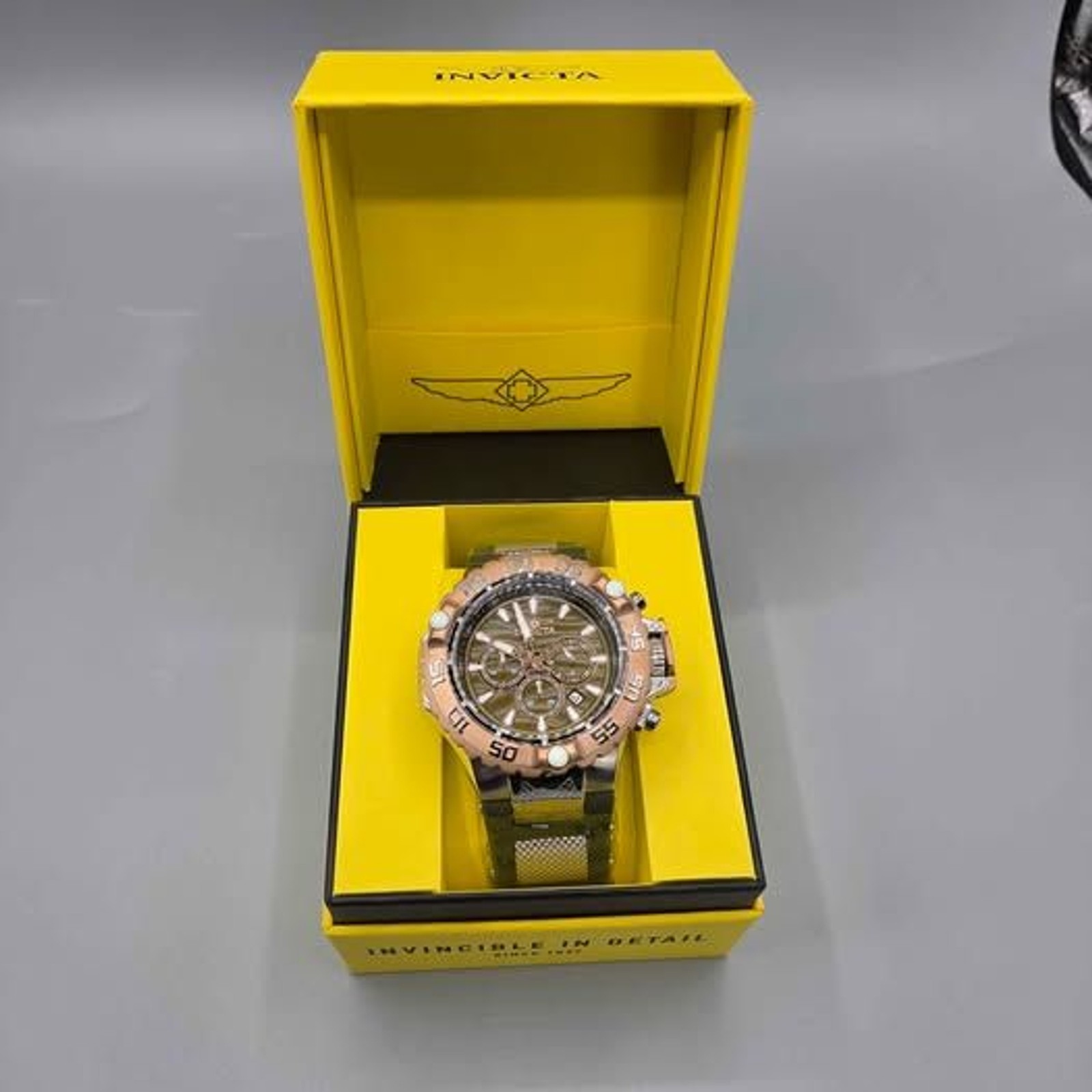 Invicta Subaqua Poseidon Men’s Watch – 55.4mm, Olive Green, Steel (48555)