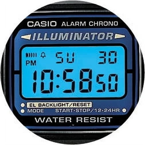 Casio F-105W-1AQ Vintage Digital Retro Watch WR LED Alarm Chrono Illuminator NEW