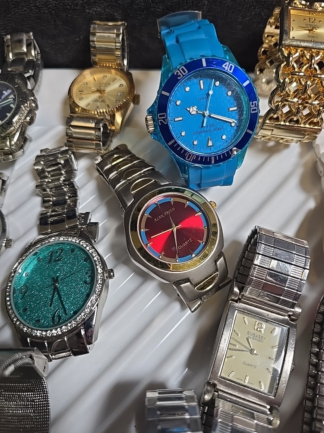 Mixed Lot of 39 Watches And Batteries Multiple Brands See Pictures