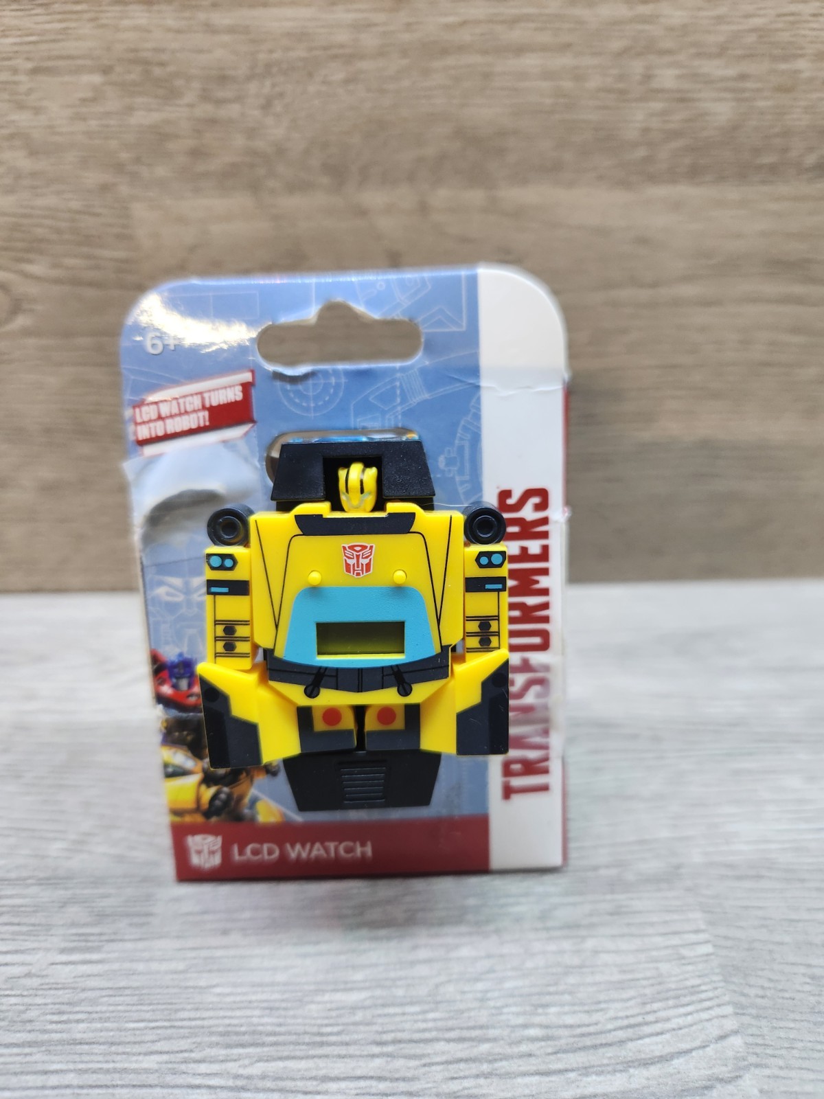 Hasbro Transformers Transforming LCD Watch Animated Bumblebee Figure New 2018